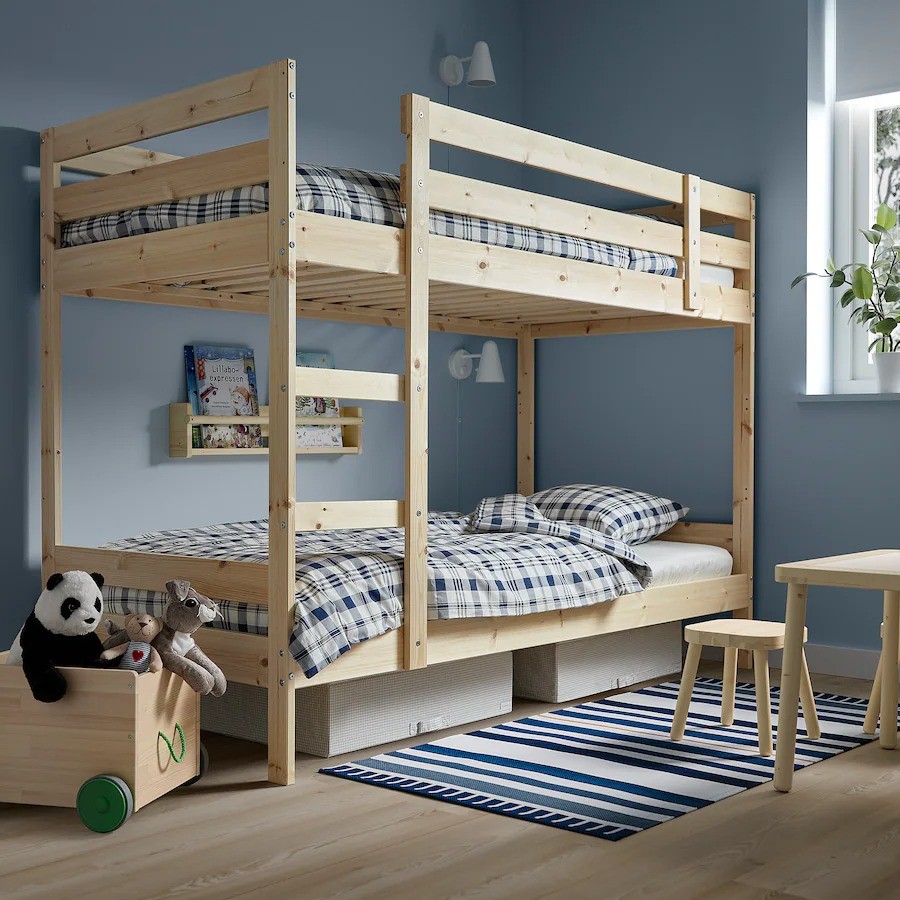 bunk beds for kids room pine mydal ikea bunk bed