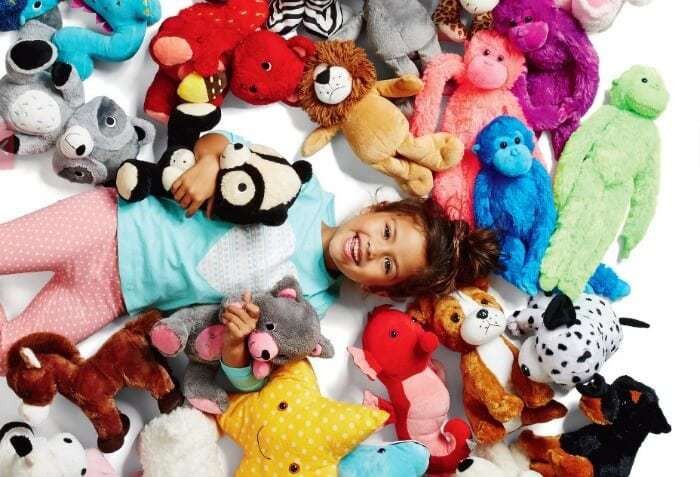 Kmart Australia catalogue with kids plush toys on TLC Interiors