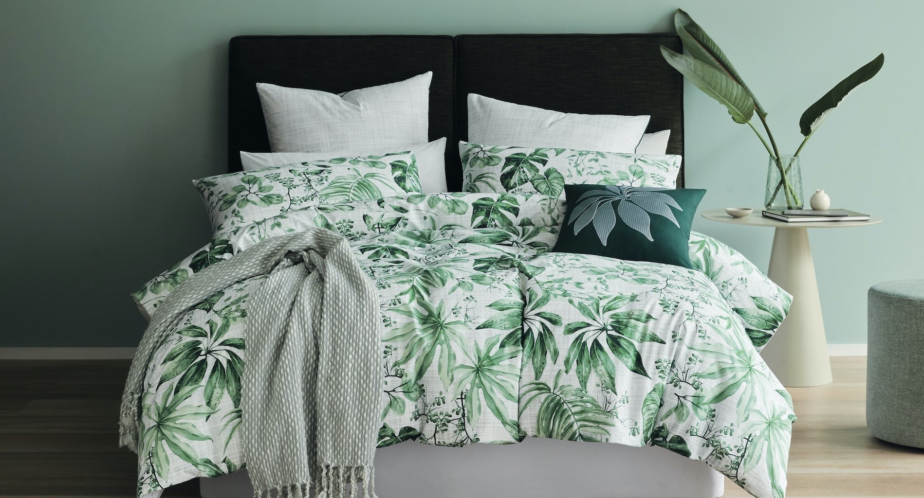 lorrain lea villa quilt cover set tropical bedding trends 2021