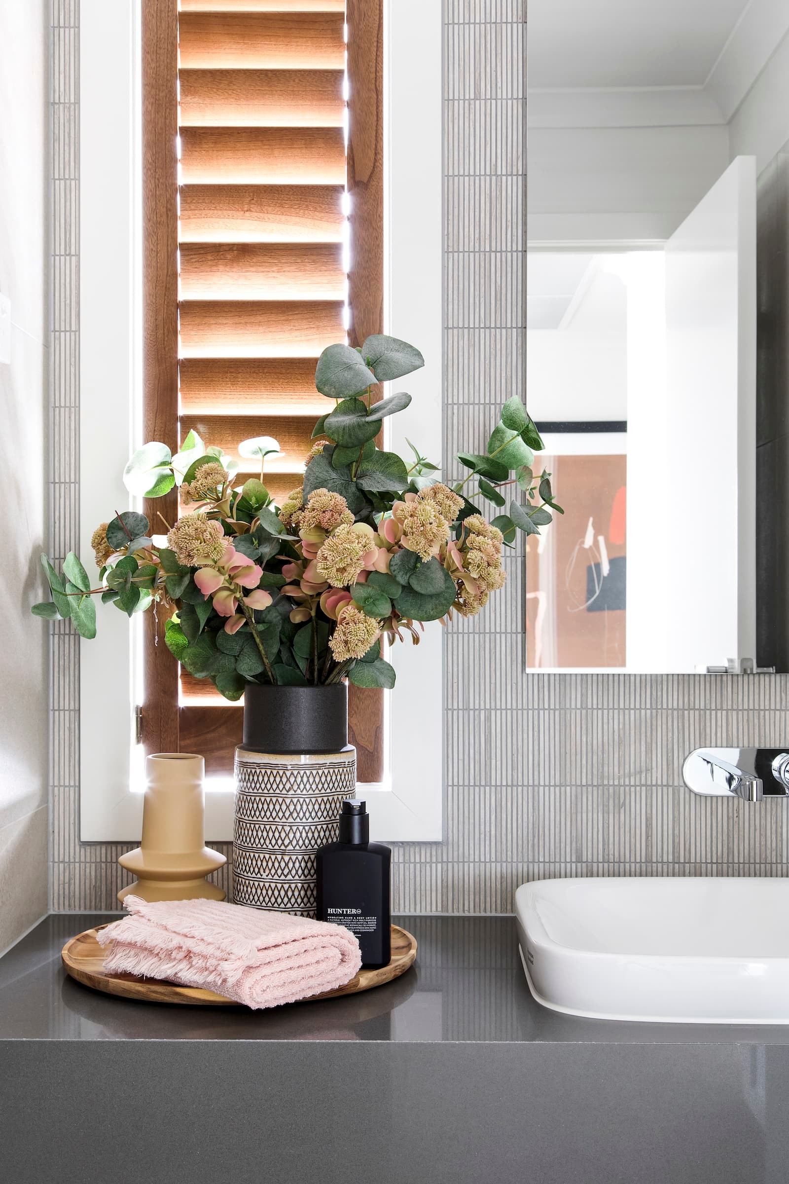 lorraine lea cooper towels bathroom vanity styling ideas