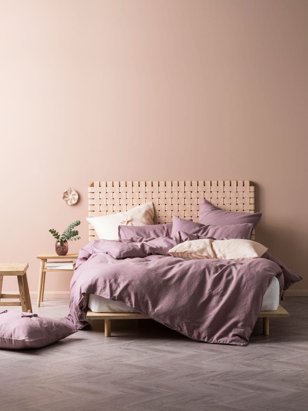 nimes bedding from linen house in dusty pink bedroom ideas