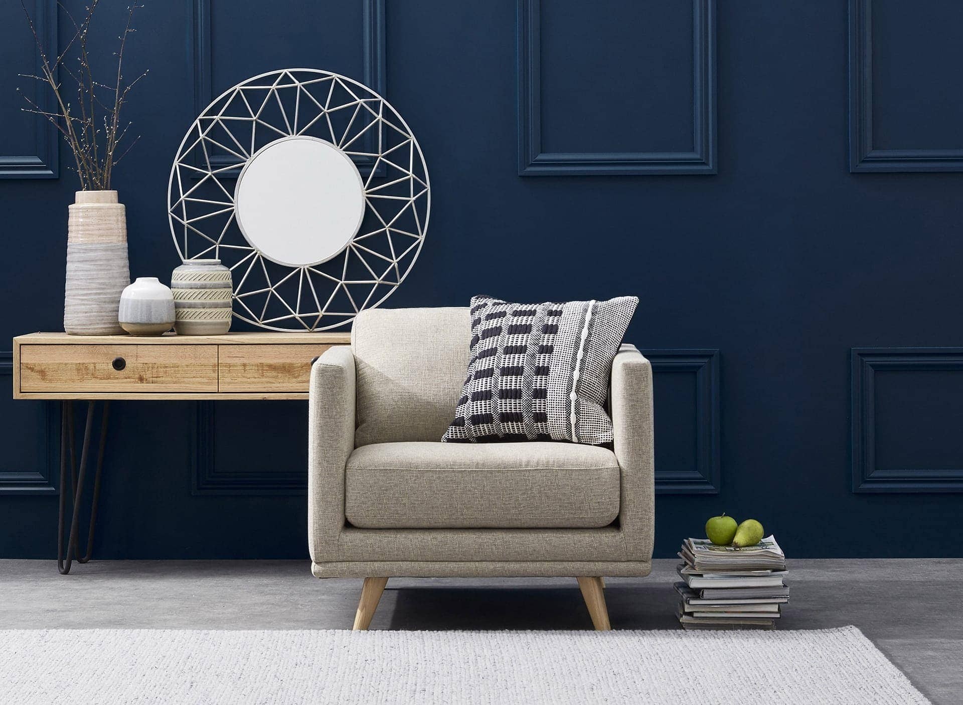 Oxley Armchair from focus on furniture springvale homemaker centre