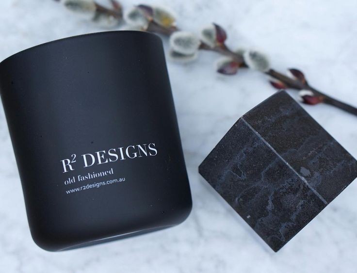 r2 designs black scented candle best aussie candles